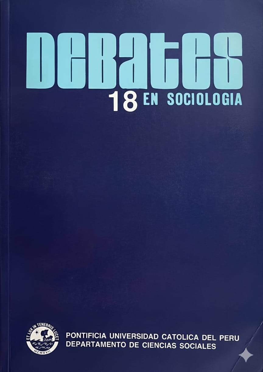 Debates en Sociología 18